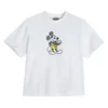 White Mickey Mouse Genuine Mousewear T-Shirt For Women -Toko Shop 2325051570017M
