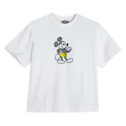 White Mickey Mouse Genuine Mousewear T-Shirt For Women