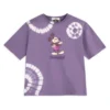 Purple Mickey Mouse Genuine Mousewear Tie-Dye T-Shirt For Women, Disneyland -Toko Shop 2325051570018M