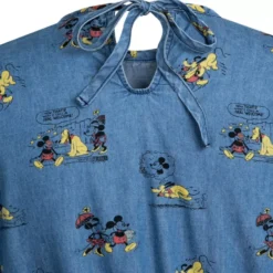 Mickey And Friends Chambray Dress For Adults -Toko Shop 2325052050026M 2