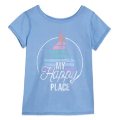 Fantasyland Castle ''My Happy Place'' T-Shirt For Kids, Sensory Friendly