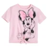 Minnie Mouse Tie-Up T-Shirt For Kids -Toko Shop 2328046850064M