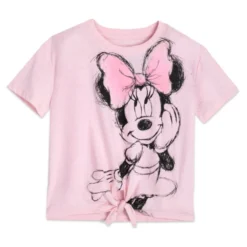 Minnie Mouse Tie-Up T-Shirt For Kids