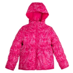 Minnie Mouse Hooded Puff Jacket For Kids