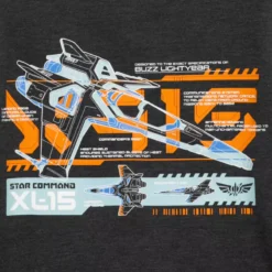 Lightyear Star Command T-Shirt For Kids -Toko Shop 2401049190004M 4