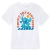 Stitch ''Living The Best Life'' T-Shirt For Kids -Toko Shop 2401049790005M
