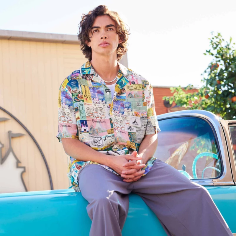 Disneyland Woven Shirt For Adults - Disney100 4 Disneyland Woven Shirt For Adults - Disney100 - Image 2