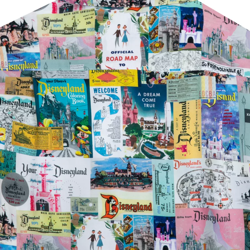 Disneyland Woven Shirt For Adults - Disney100 5 Disneyland Woven Shirt For Adults - Disney100 - Image 3