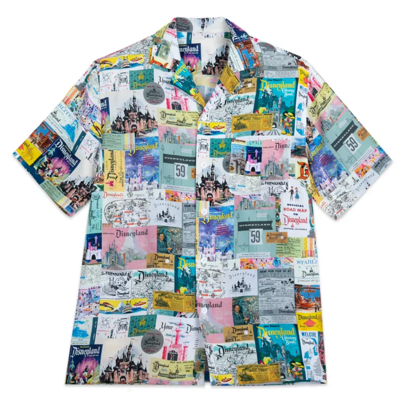 Disneyland Woven Shirt For Adults - Disney100 3 Disneyland Woven Shirt For Adults - Disney100