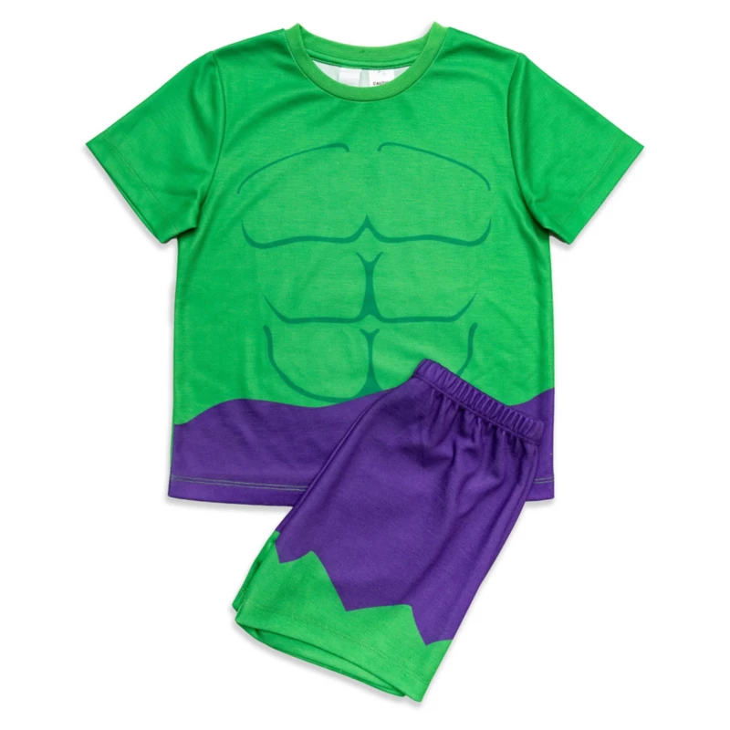 Hulk Short Sleeve Pyjamas Set For Kids 4 Hulk Short Sleeve Pyjamas Set For Kids - Image 2