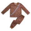 Chewbacca Long Sleeve Pyjamas Set For Kids, Star Wars -Toko Shop 2405053070006M