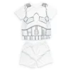 Stormtrooper Short Sleeve Pyjamas Set For Kids, Star Wars -Toko Shop 2405053070009M