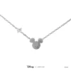 Disney Necklace Mickey Ears, Silver -Toko Shop 348658000920