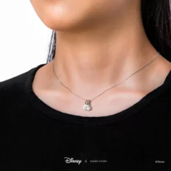 Disney Necklace Mickey Shorts Shoe Glove, Silver -Toko Shop 348658001248 2