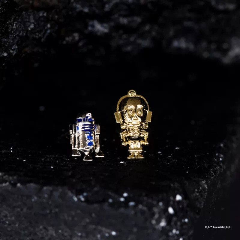 Star Wars™ Earring Epoxy R2D2™ & C3P0™ 4 Star Wars™ Earring Epoxy R2D2™ & C3P0™ - Image 2