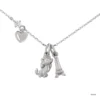Disney Necklace Marie, Silver -Toko Shop 348658018413