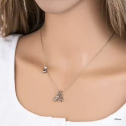 Disney Necklace Marie, Silver -Toko Shop 348658018413 2