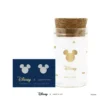 Disney Earrings Mickey Ears, Silver -Toko Shop 348658020690