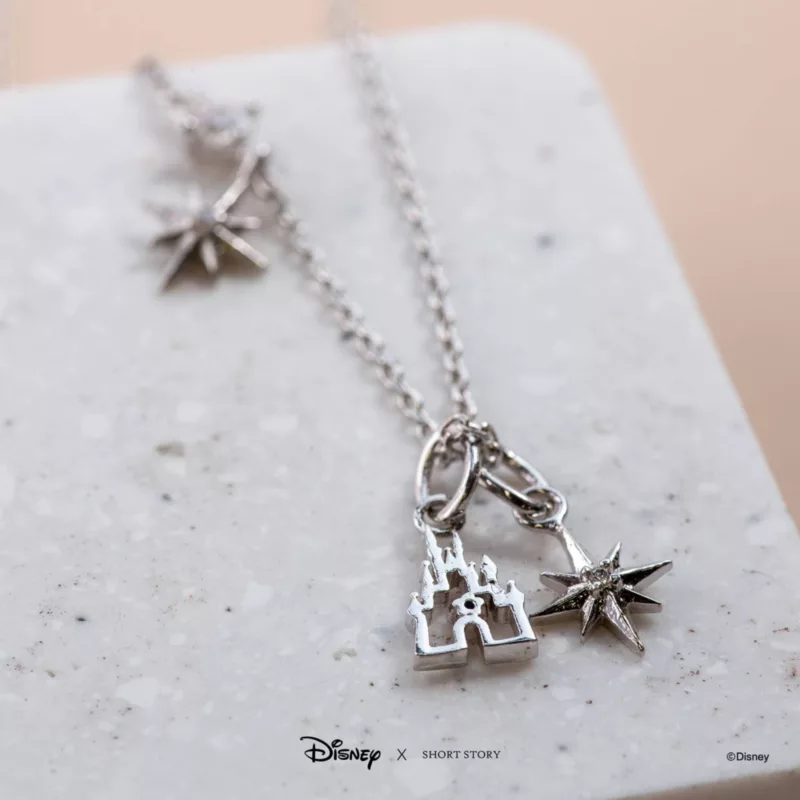 Disney Necklace Castle, Silver 4 Disney Necklace Castle, Silver - Image 2