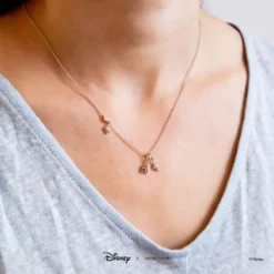 Disney Necklace Castle, Silver 8 Disney Necklace Castle, Silver -Toko Shop 348658024599 2
