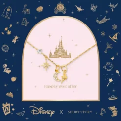 Disney Necklace Jasmine, Gold -Toko Shop 348658024612 4