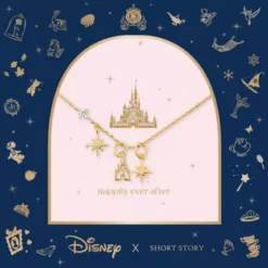Disney Necklace Castle, Gold 10 Disney Necklace Castle, Gold -Toko Shop 348658024735 3