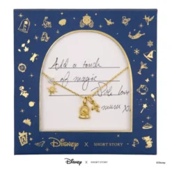 Disney Necklace Castle, Gold 11 Disney Necklace Castle, Gold -Toko Shop 348658024735 4