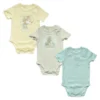 Mickey Mouse Baby Body Suits, Set Of 3 -Toko Shop 4042049220348M