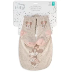 Minnie Mouse Bib And Sock Set For Baby -Toko Shop 4044051530361M 3