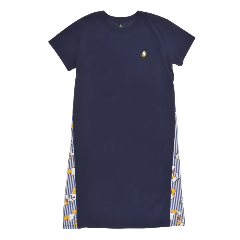 Donald Duck Birthday 2023 Short Sleeve Blue Dress For Women 3 Donald Duck Birthday 2023 Short Sleeve Blue Dress For Women