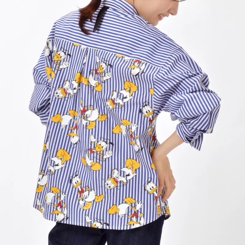 Donald Duck Birthday 2023 Long Sleeve Shirt For Women 3 Donald Duck Birthday 2023 Long Sleeve Shirt For Women
