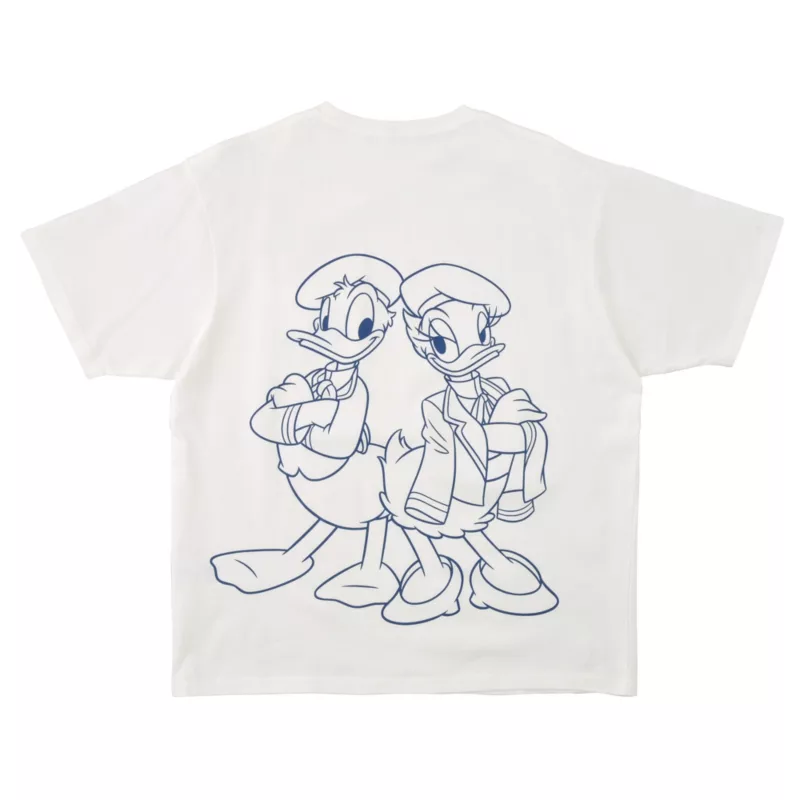 Donald & Daisy Duck Short Sleeve T-Shirt For Adults 3 Donald & Daisy Duck Short Sleeve T-Shirt For Adults