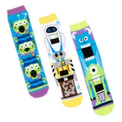 Disney Pixar Nutcracker Socks, Set Of 6 8 Disney Pixar Nutcracker Socks, Set Of 6 -Toko Shop 427233587458 2