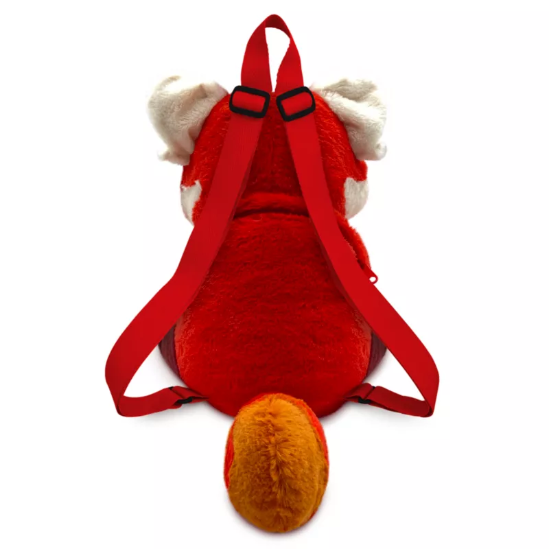 Mei Lee Red Panda Plush Backpack, Turning Red 4 Mei Lee Red Panda Plush Backpack, Turning Red - Image 2