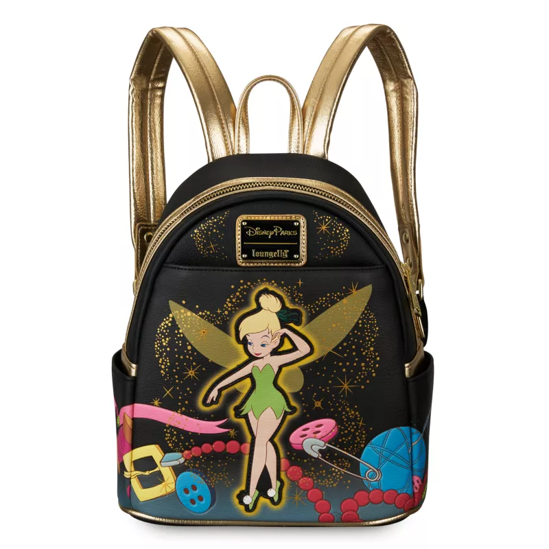 Tinker Bell Loungefly Mini Backpack, Peter Pan 3 Tinker Bell Loungefly Mini Backpack, Peter Pan