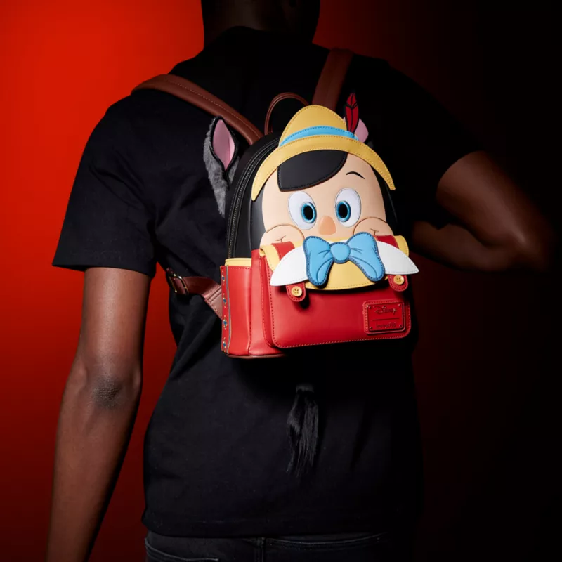 Pinocchio Loungefly Mini Backpack - Disney100 4 Pinocchio Loungefly Mini Backpack - Disney100 - Image 2