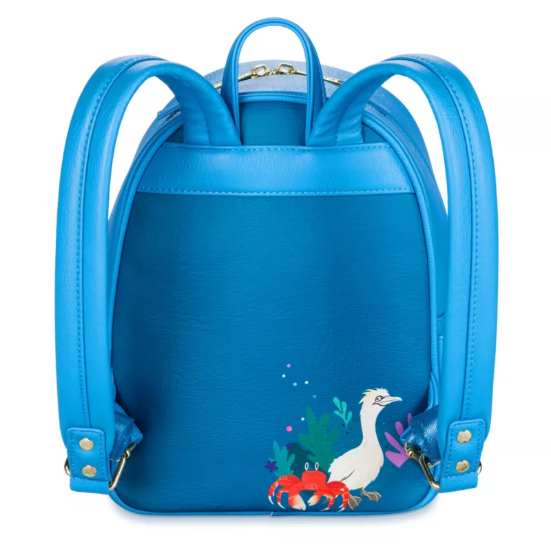 The Little Mermaid Loungefly Mini Backpack, Live Action Film 4 The Little Mermaid Loungefly Mini Backpack, Live Action Film - Image 2