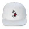 Mickey Mouse White Baseball Cap For Adults