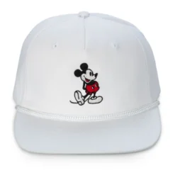 Mickey Mouse White Baseball Cap For Adults