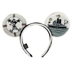 Mickey Mouse Steamboat Willie Ear Headband For Adults - Disney100 8 Mickey Mouse Steamboat Willie Ear Headband For Adults - Disney100 -Toko Shop 428403779437 2