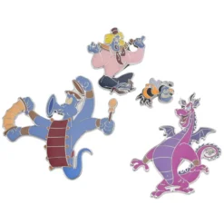 Genie Pin Set, Aladdin's 30th Anniversary 9 Genie Pin Set, Aladdin's 30th Anniversary -Toko Shop 466043633726 3