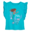 Disney Store The Little Mermaid Frilled T-Shirt For Kids, Live Action Film