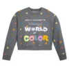 Walt Disney's Wonderful World Of Color Pullover Sweatshirt For Women - Disney100 -Toko Shop 5102049490151M